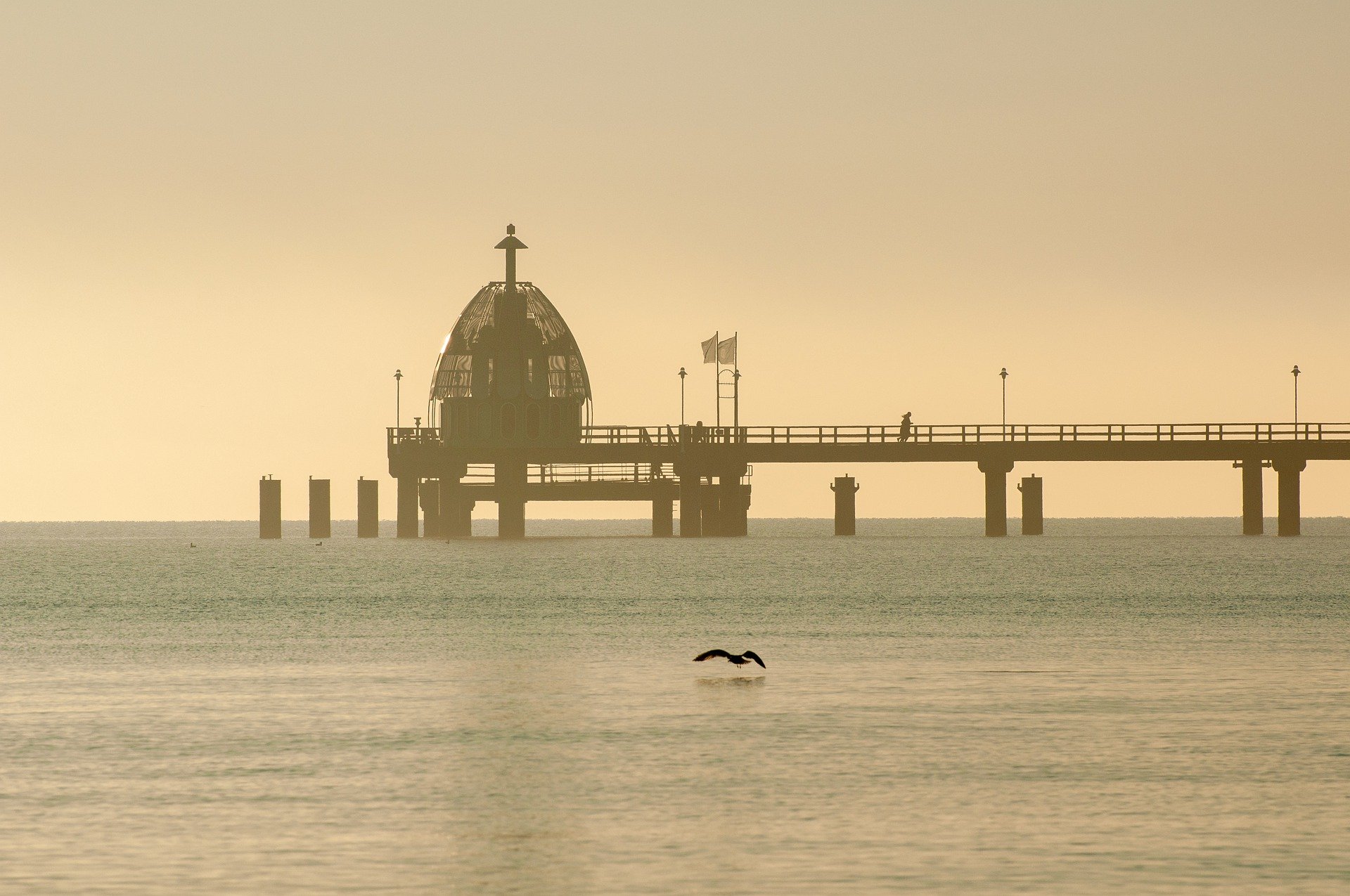 Atardecer en el muelle